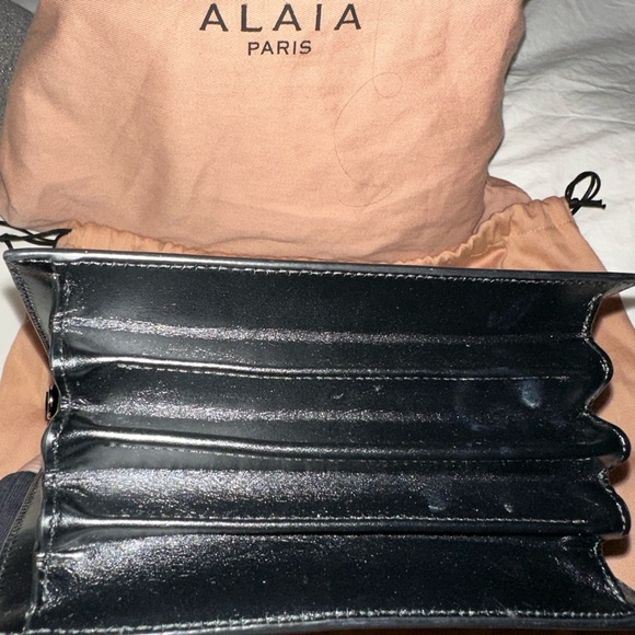 NWT Alaia Mini Leather/Python Snakeskin  - Top Handle/Shoulder/Crossbody Strap - Picture 7 of 14